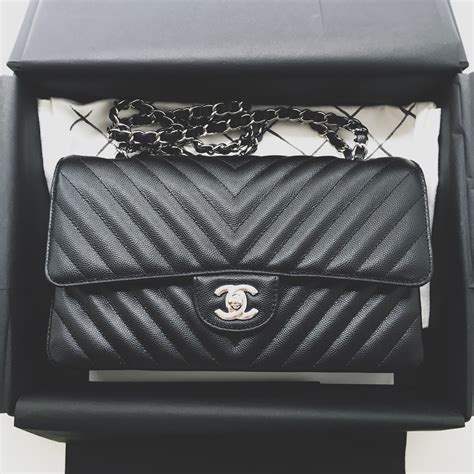 chanel classic double flap chevron edition|special edition Chanel flap.